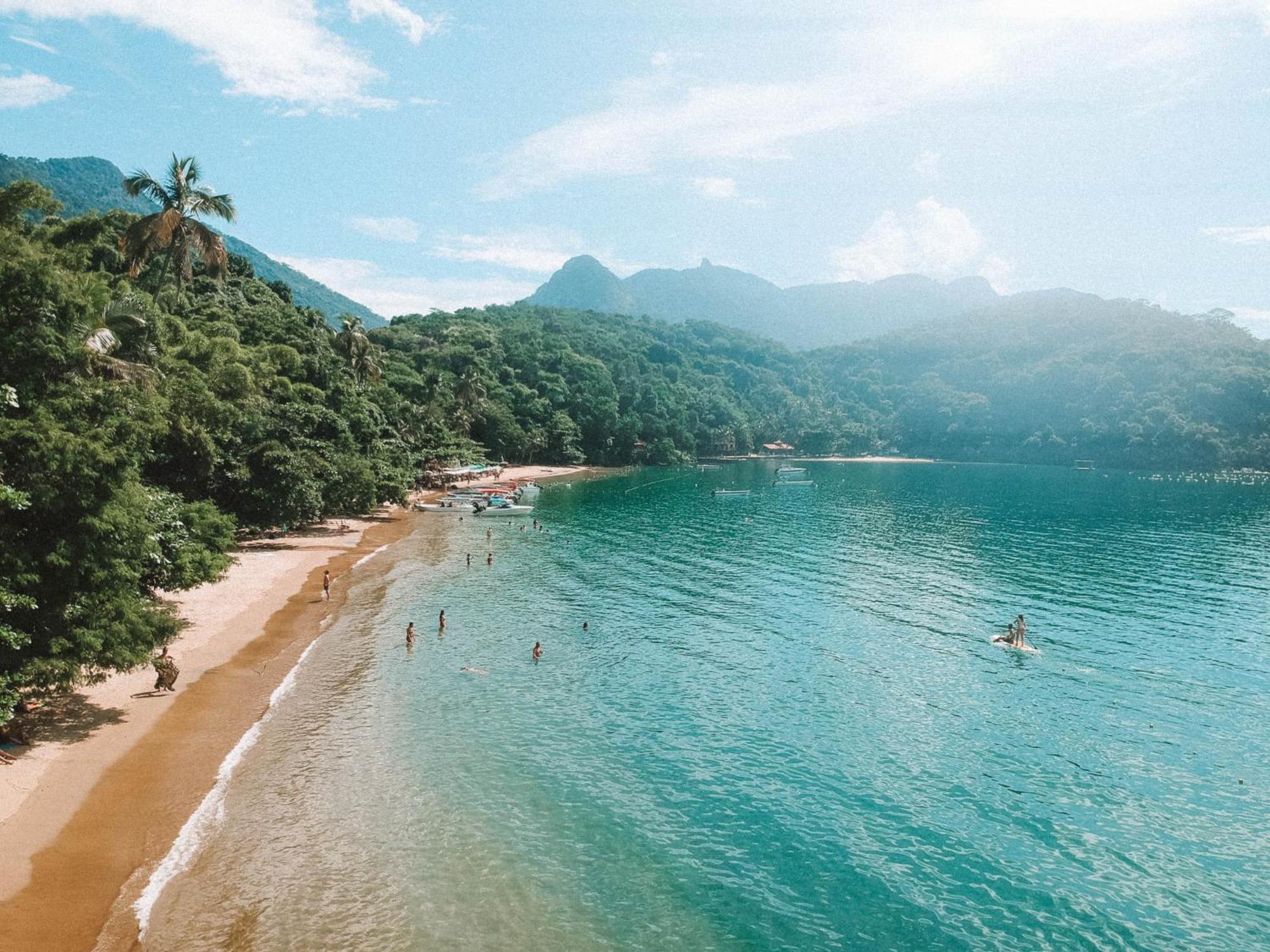 Lonier Praia Inn Flats Иля Гранде Екстериор снимка